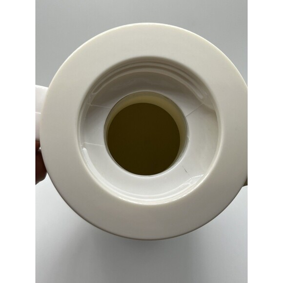 Vintage 1980s Zebra White Carafe Pitcher W/ 4 Cups & Serving Tray Set Taiwan - Picture 10 of 12